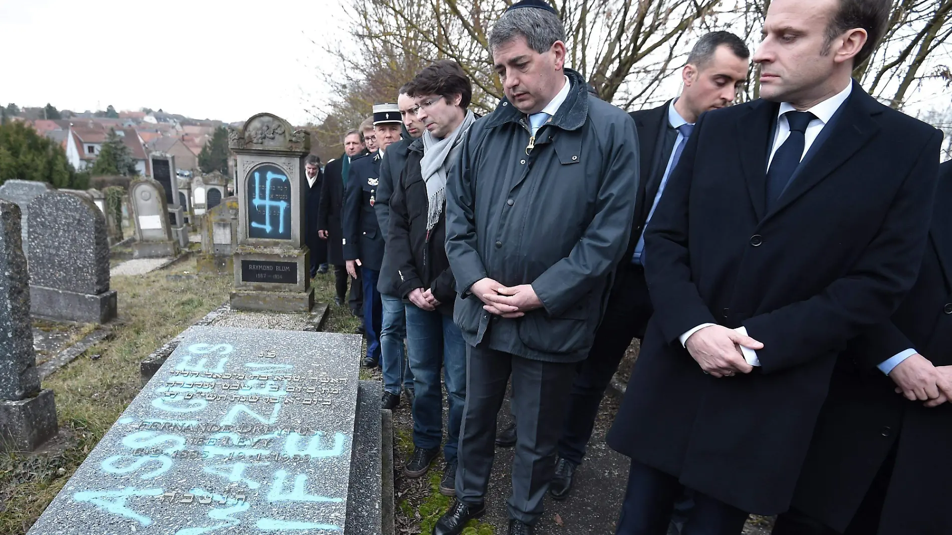 Francia Antisemitismo cementerio judio